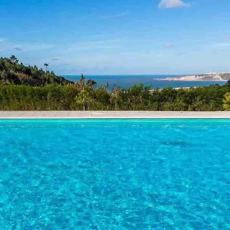 Villa With Views Over The Atlantic Ocean And Swimming Pool Famalicão Extérieur photo