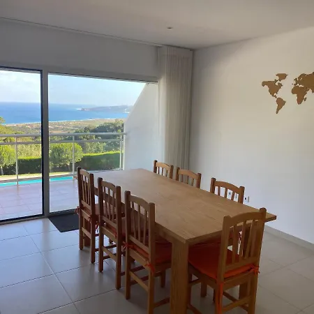Villa With Views Over The Atlantic Ocean And Swimming Pool Famalicão Extérieur photo